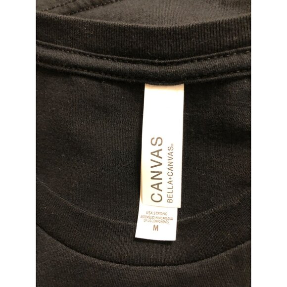 Elton John RocketMan Black Colorful Graphic T-shirt Mens Size M Bella Canvas - Picture 8 of 9